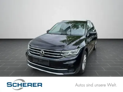 Gebraucht VW Tiguan Elegance 150 PS (110 kW) 2021 Deep black perleffekt (metallic) SUV