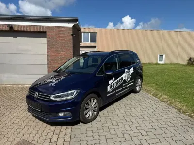 Gebraucht VW Touran Highline 190 PS (139 kW) 2017 Blau Van / Kleinbus
