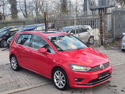 Gebraucht VW Golf Sportsvan Highline 150 PS (110 kW) 2016 Orange Van / Kleinbus