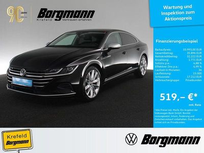 Schwarz / deep black Gebraucht 2021 VW Arteon Elegance Limousine | 33.993 € (Teuer)