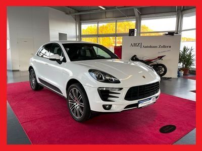 gebraucht Porsche Macan S Bluetooth Tempomat Navi Verkehrszeichen