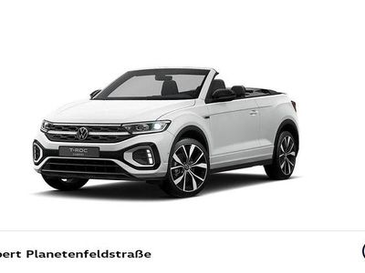 Gebraucht VW T-Roc Cabriolet R-line 150 PS (110 kW) 2025 Weiß Cabrio