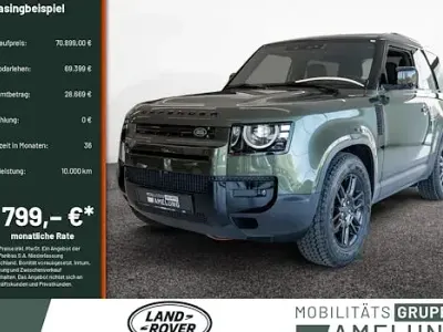 Begagnad Land Rover Defender S 200 HK (147 kW) 2026 Grön SUV