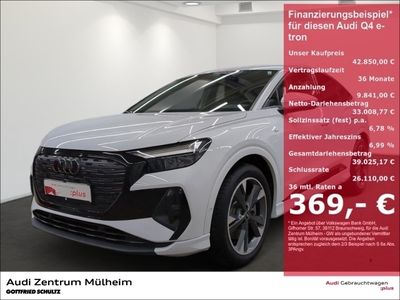 gebraucht Audi Q4 Sportback e-tron e-tron 40 S-Line Navi