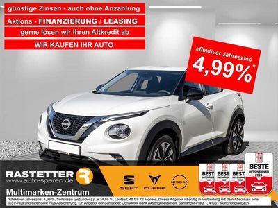 gebraucht Nissan Juke DIG-T acenta Navi+Komfort+Kamera+LED+SHZ+Klimaaut+Temp+DAB+Bluet