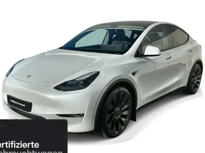 Gebraucht Tesla Model Y Performance 321 kW (437 PS) 2022 Weiß SUV