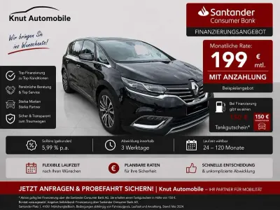 Gebraucht Renault Espace Initiale Paris 160 PS (117 kW) 2016 Schwarz Van / Kleinbus