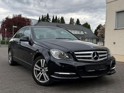 Usata Mercedes C200 Avantgarde 136 CV (100 kW) 2012 Nero Berlina