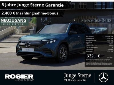Blau / denimblau (metallic) Gebraucht 2023 Mercedes EQB350 AMG SUV | 38.410 € (Fairer Preis)