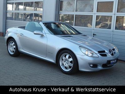 Gebraucht Mercedes SLK200 163 PS (119 kW) 2005 Silber Cabrio