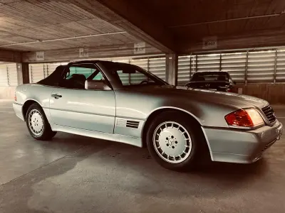 Gebraucht Mercedes SL300 190 PS (139 kW) 1993 Silber Cabrio