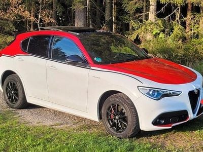 Gebraucht Alfa Romeo Stelvio Veloce 209 PS (153 kW) 2022 Weiß SUV