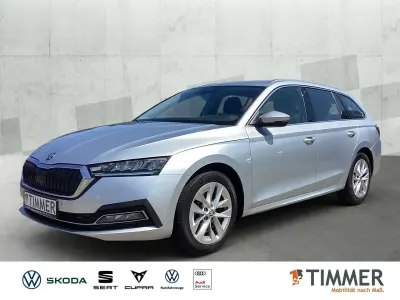 Gebraucht Skoda Octavia Style 150 PS (110 kW) 2021 Brillant silber metallic Kombi
