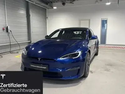 Second-hand Tesla Model S 492 kW (670 CP) 2024 Albastru Hatchback