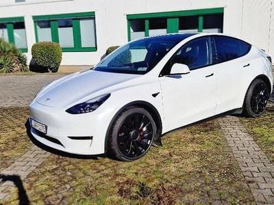Gebraucht Tesla Model Y Performance 392 kW (534 PS) 2024 Weiß SUV