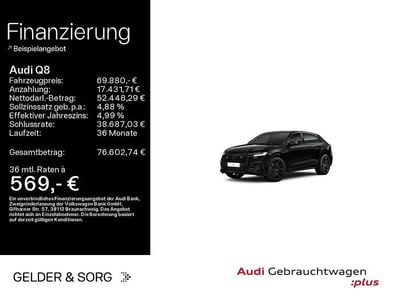 Gebraucht Audi Q8 Competition 286 PS (210 kW) 2023 Schwarz SUV