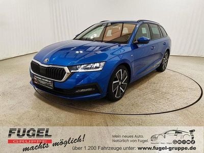 Raceblau metallic Gebraucht 2022 Skoda Octavia Clever Kombi | 21.999 € (Guter Preis)