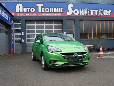 Gebraucht Opel Corsa 90 PS (66 kW) 2016 Grün Kleinwagen