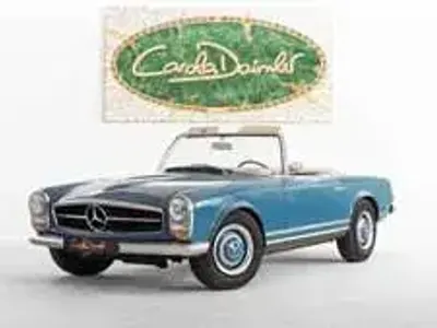 Gebraucht Mercedes 230 150 PS (110 kW) 1966 Blau Cabrio