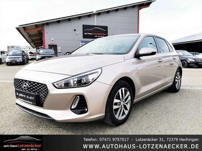 gebraucht Hyundai i30 1.4 T-GDI Exclusive 1.HAND|NAVI|PDC|SHZ