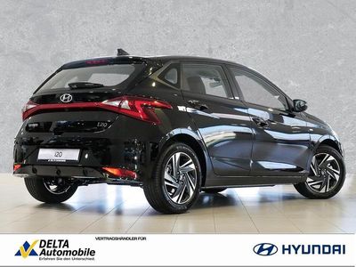 Gebraucht Hyundai i20 Trend 101 PS (74 kW) 2023 Schwarz Limousine