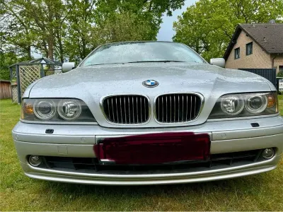Brugt BMW 535 245 HK (180 kW) 2002 Sølv Sedan