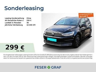 Gebraucht VW Touran Goal 150 PS (110 kW) 2025 Grenadillschwarz metallic Van / Kleinbus