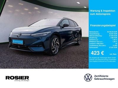 Gebraucht VW ID.7 Pro 210 kW (286 PS) 2025 Aquamarin blau Kombi