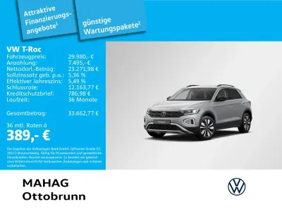 Gebraucht VW T-Roc Goal 150 PS (110 kW) 2025 Silber SUV