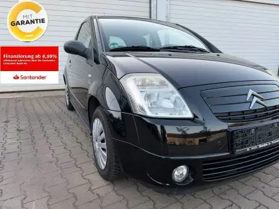 Gebraucht Citroën C2 Comfort 73 PS (53 kW) 2007 Schwarz Kleinwagen