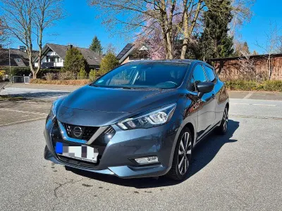 Occasion Nissan Micra Tekna 90 PK (66 kW) 2017 Grijs Hatchback