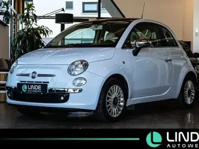 Gebraucht Fiat 500 Lounge 74 PS (54 kW) 2008 Azzurro Cabrio