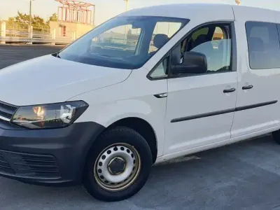 Gebraucht VW Caddy Maxi 102 PS (75 kW) 2016 Weiß Van / Kleinbus