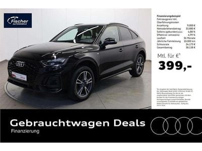 Mythosschwarz metallic Gebraucht 2021 Audi Q5 Sportback S-Line SUV | 42.880 € (Fairer Preis)