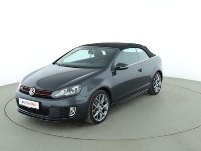 Gebraucht VW Golf Cabriolet GTI 211 PS (155 kW) 2015 Schwarz Cabrio