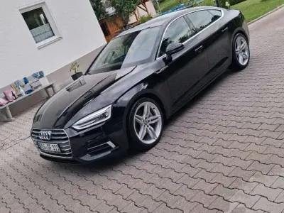 Używany Audi A5 Sportback Sport 252 KM (185 kW) 2018 Czarny Hatchback
