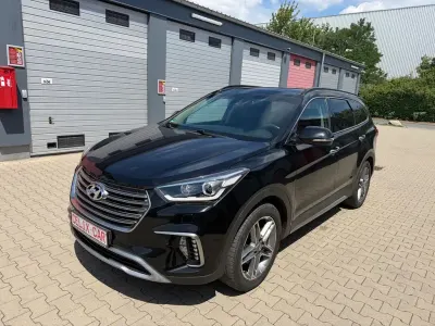 Gebraucht Hyundai Grand Santa Fe Premium 200 PS (147 kW) 2017 Timeless black / mic SUV