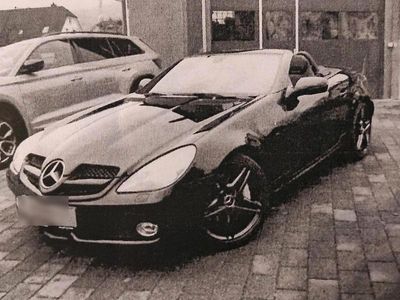 Brugt Mercedes SLK200 184 HK (135 kW) 2010 Sort Cabriolet