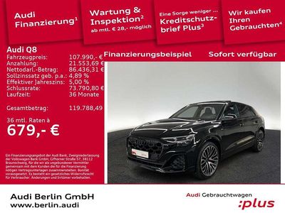 Gebraucht Audi Q8 Ambiente 489 PS (359 kW) 2025 Mythosschwarz metallic SUV