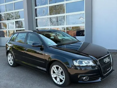 Gebraucht Audi A3 S-Line 160 PS (117 kW) 2009 Schwarz Kleinwagen