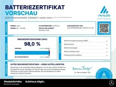 Gebraucht Smart #1 Edition #1 314 kW (428 PS) 2025 Weiss SUV