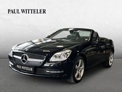 Second-hand Mercedes SLK200 184 CP (135 kW) 2015 Negru Cabrio