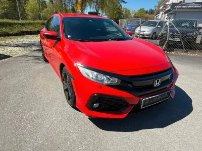 Usata Honda Civic Elegance 129 CV (94 kW) 2017 Rosso Berlina