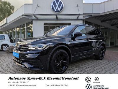 Usata VW Tiguan Allspace R-line 190 CV (139 kW) 2022 Nero SUV