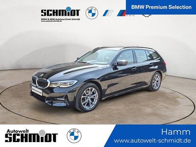 Gebraucht BMW 320 Luxury Line 190 PS (139 kW) 2021 Saphirschwarz Kombi