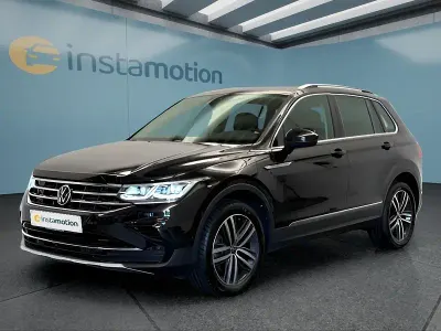Gebraucht VW Tiguan 200 PS (147 kW) 2021 Schwarz SUV