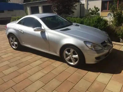 Gebraucht Mercedes SLK350 272 PS (200 kW) 2004 Silber Cabrio