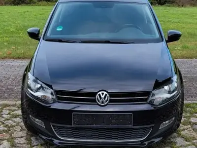 Gebraucht VW Polo Comfortline 90 PS (66 kW) 2010 Schwarz Kleinwagen