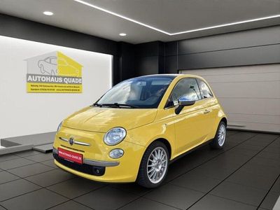 Gebraucht Fiat 500 Lounge 86 PS (63 kW) 2011 Gelb Kleinwagen