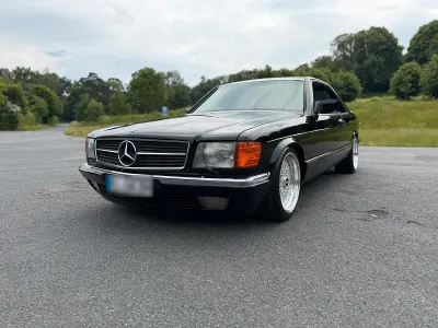 Gebraucht Mercedes 500 231 PS (169 kW) 1983 Schwarz Coupé